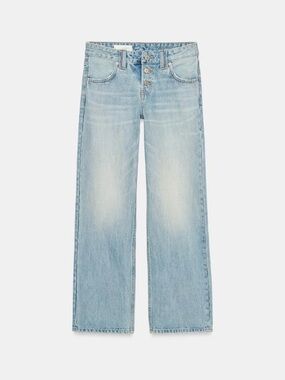 TRF low rise straight jeans